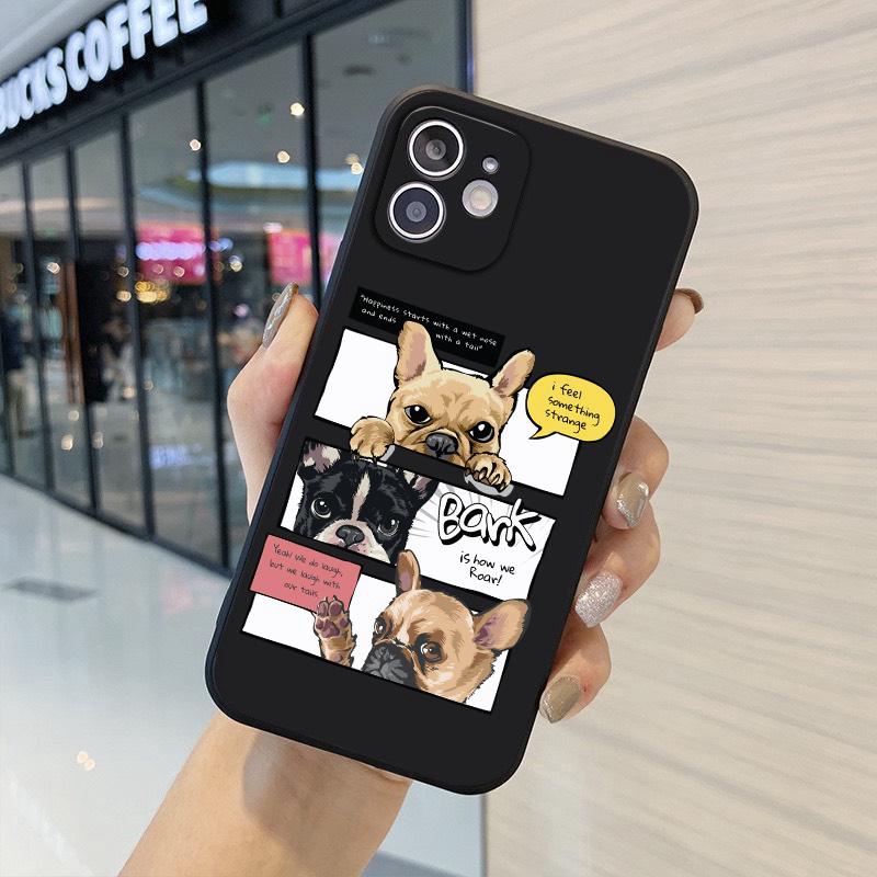 Ốp lưng Viền Vuông đen TD218