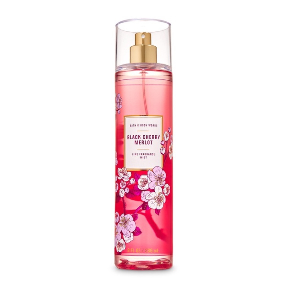 Xịt Thơm Toàn Thân Bath & Body Works Mùi Black Cherry Merlot