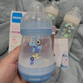 Bình sữa Mam Easy Star của Đức 160ml chống đầy hơi, trào ngược cho trẻ - ÂU CHÂU SHOP