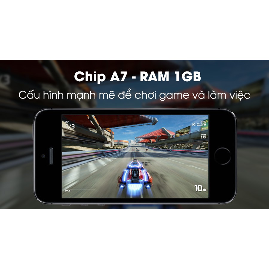 [Mã ELMS5 giảm 7% đơn 300K] Điện thoại iPhone 5S - 16GB Quốc Tế Chính Hãng Apple Đẹp Keng 99% FREESHIP - MRCAU | BigBuy360 - bigbuy360.vn