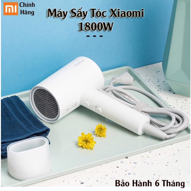 Máy Sấy Tóc XIAOMI SHOWSEE Bổ Sung Ion Âm - Máy Sấy Tóc Công Suất Lớn 1800W - BH 6 Tháng