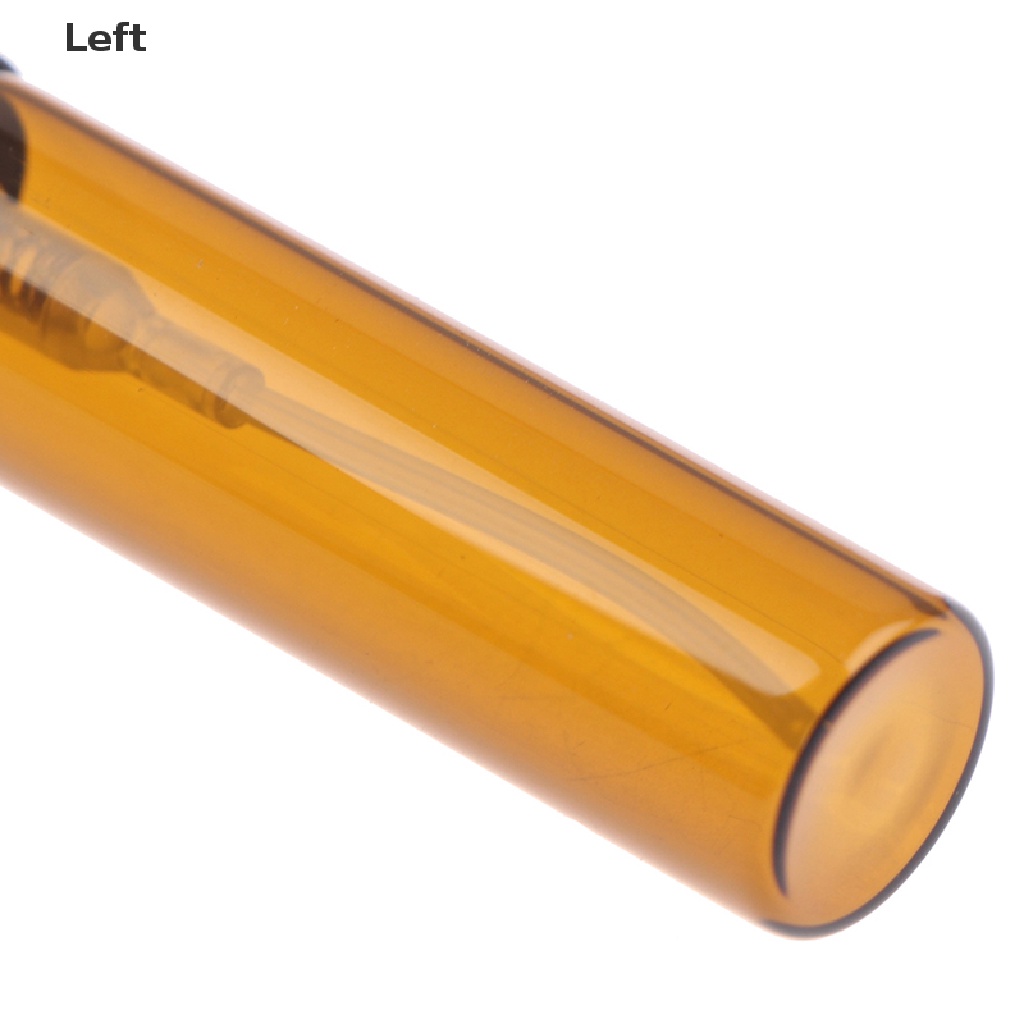 1 Chai Rỗng Dạng Xịt Thủy Tinh Màu Hổ Phách / Hổ Phách Có Thể Đổ Đầy