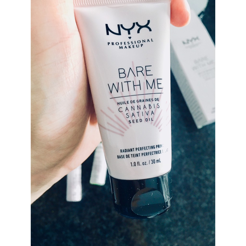 NYX - Kem Lót Căng Bóng Bare With Me Seed Oil Radiant Perfecting Primer 30ml