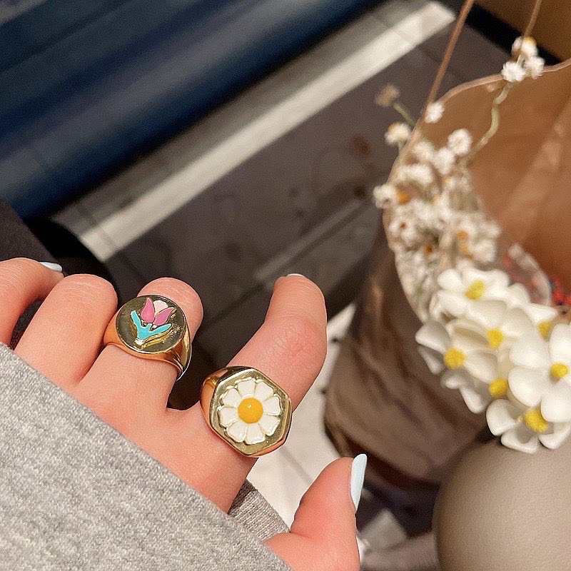 Nhẫn Đeo Tay Kim Loại - NHAN1077