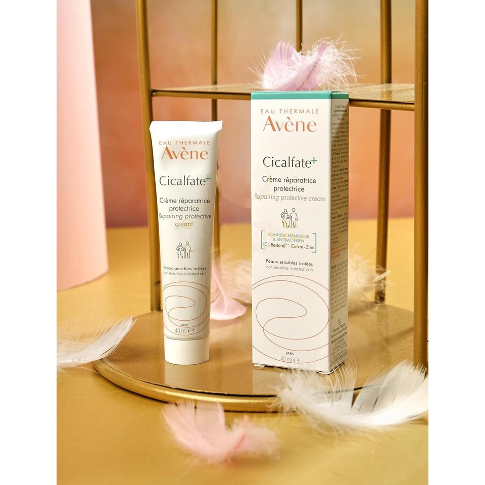 Kem dưỡng tái tạo phục hồi da Avene Cicalfate 40ml  liền sẹo, cấp ẩm, dưỡng sâu cho da