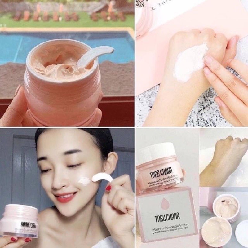 Kem Makeup Trang Điểm TreeChaDa Thái Lan