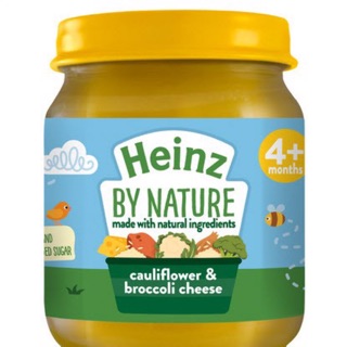 Heinz bông cải súp lơ phô mai nghiền 120gr