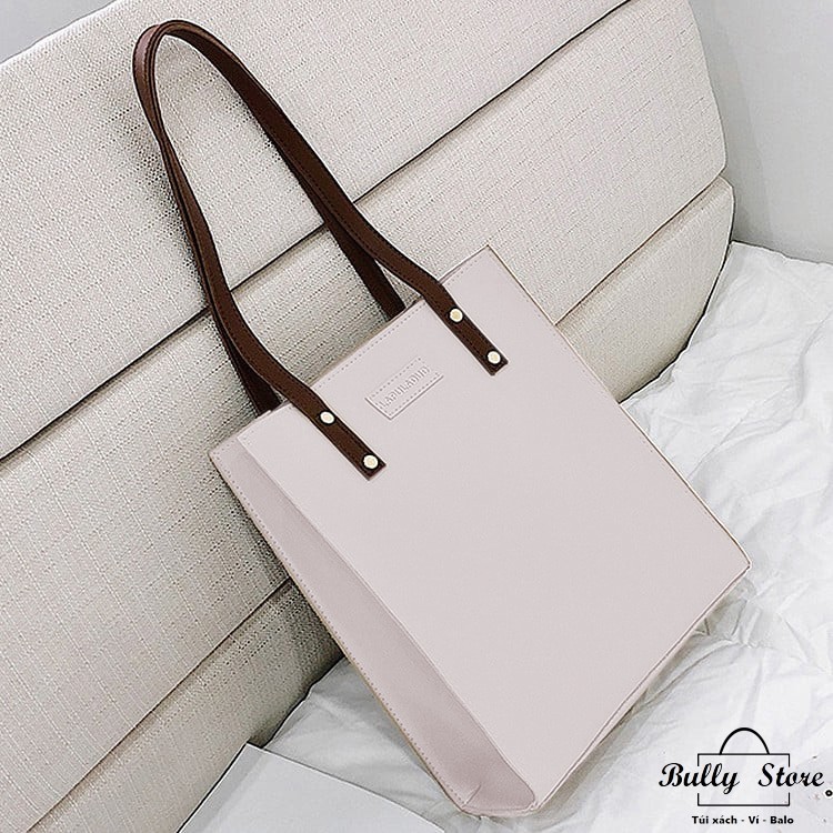 [Mã WAMT2405 giảm 10K đơn 0K] Túi tote da đựng vừa sách A4 | BigBuy360 - bigbuy360.vn