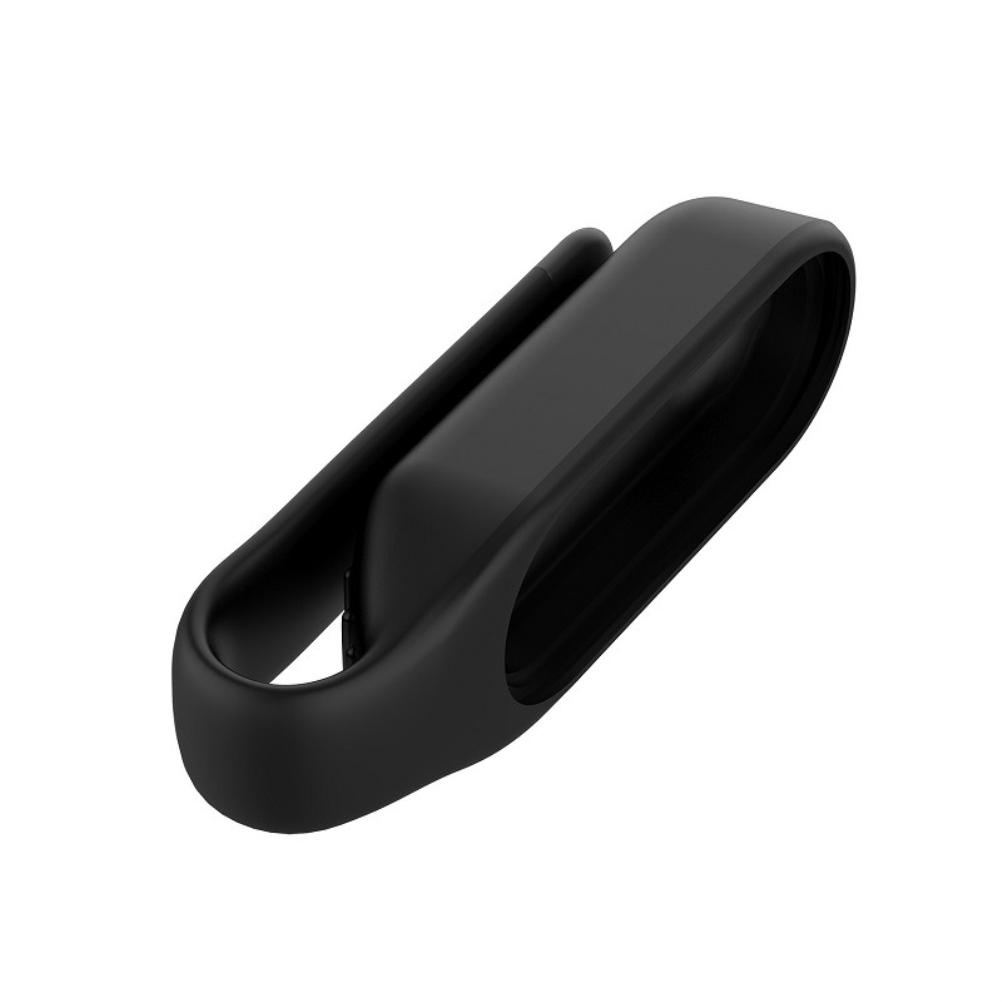 Replacement Clip Holder Soft Waterproof Bracelet Protective Band Cover Case Compatible for Mi Band 6