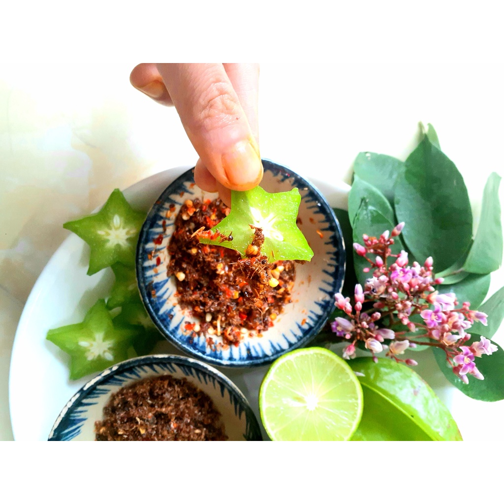 MUỐI KIẾN VÀNG NGUYÊN CON KHÔ NGON