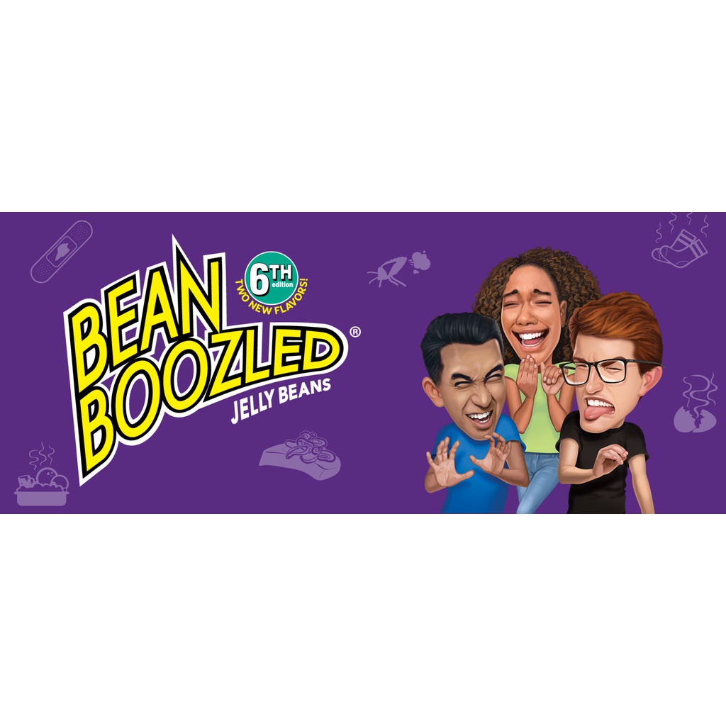 [Mã 253FMCGSALE giảm 8% đơn 500K] Kẹo thối Bean Boozled Hộp May Rủi 100G hàng chính hãng Mỹ