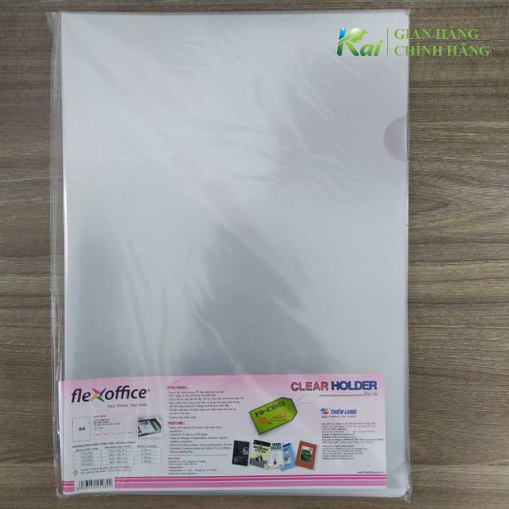 10 Bìa Lá THIÊN LONG A4  F0-CH03, Độ Dày 0.15 mm, hàng chính hãng, giá tốt, giao hàng nhanh