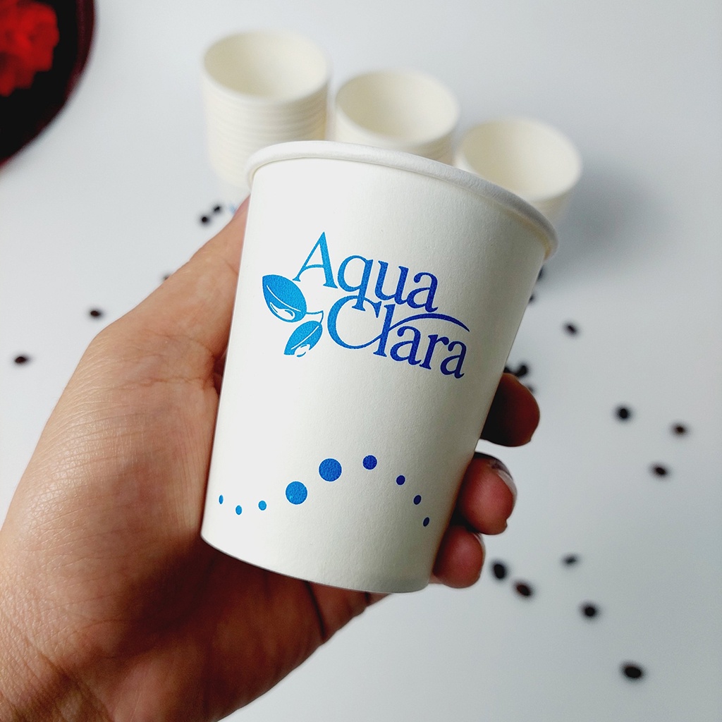 50 cốc giấy 210ml - 7oz CLARA NHẬP KHẨU HÀN QUỐC