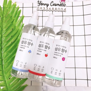 Xịt Thơm Quần Áo Fabric Perfume Hàn Quốc 250ml