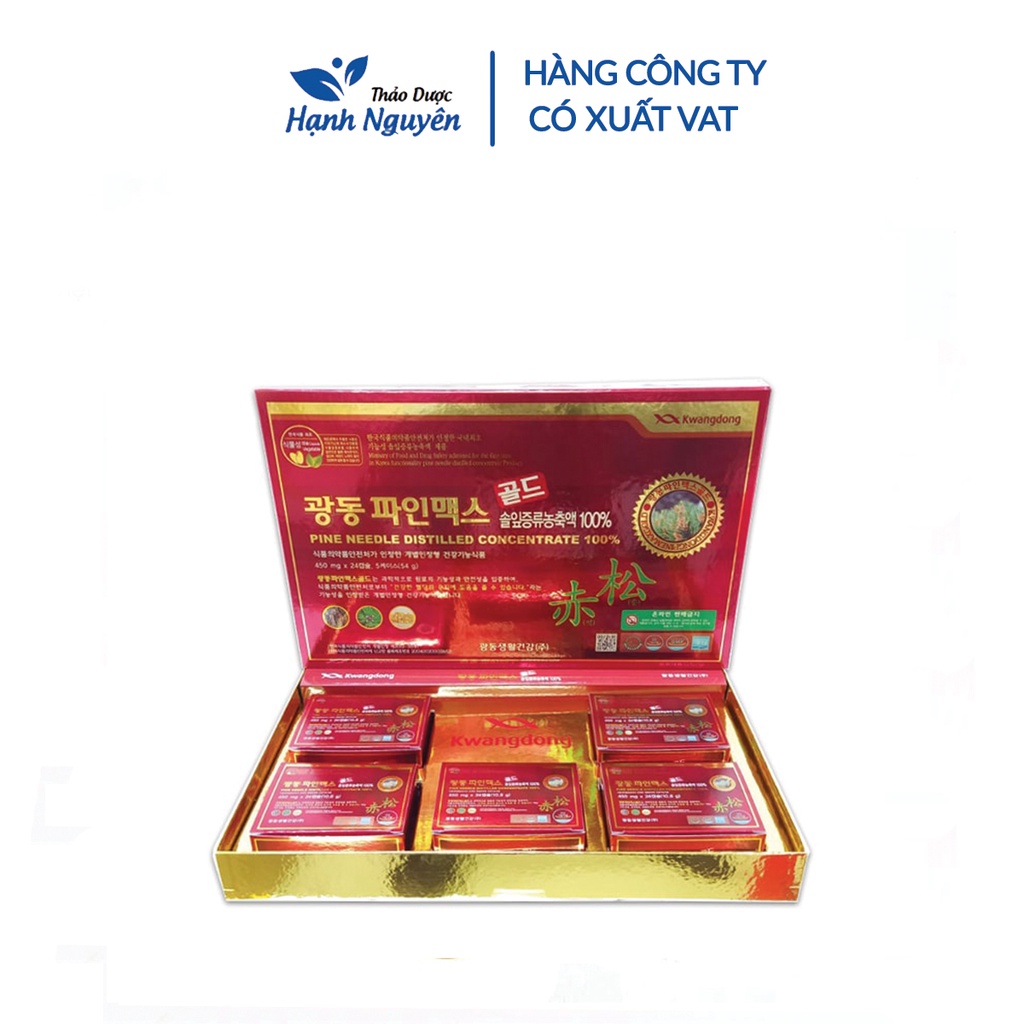 Tinh Dầu Thông Đỏ KwangDong Hàn Quốc (Hộp 120v) - Thảo Dược Hạnh Nguyên