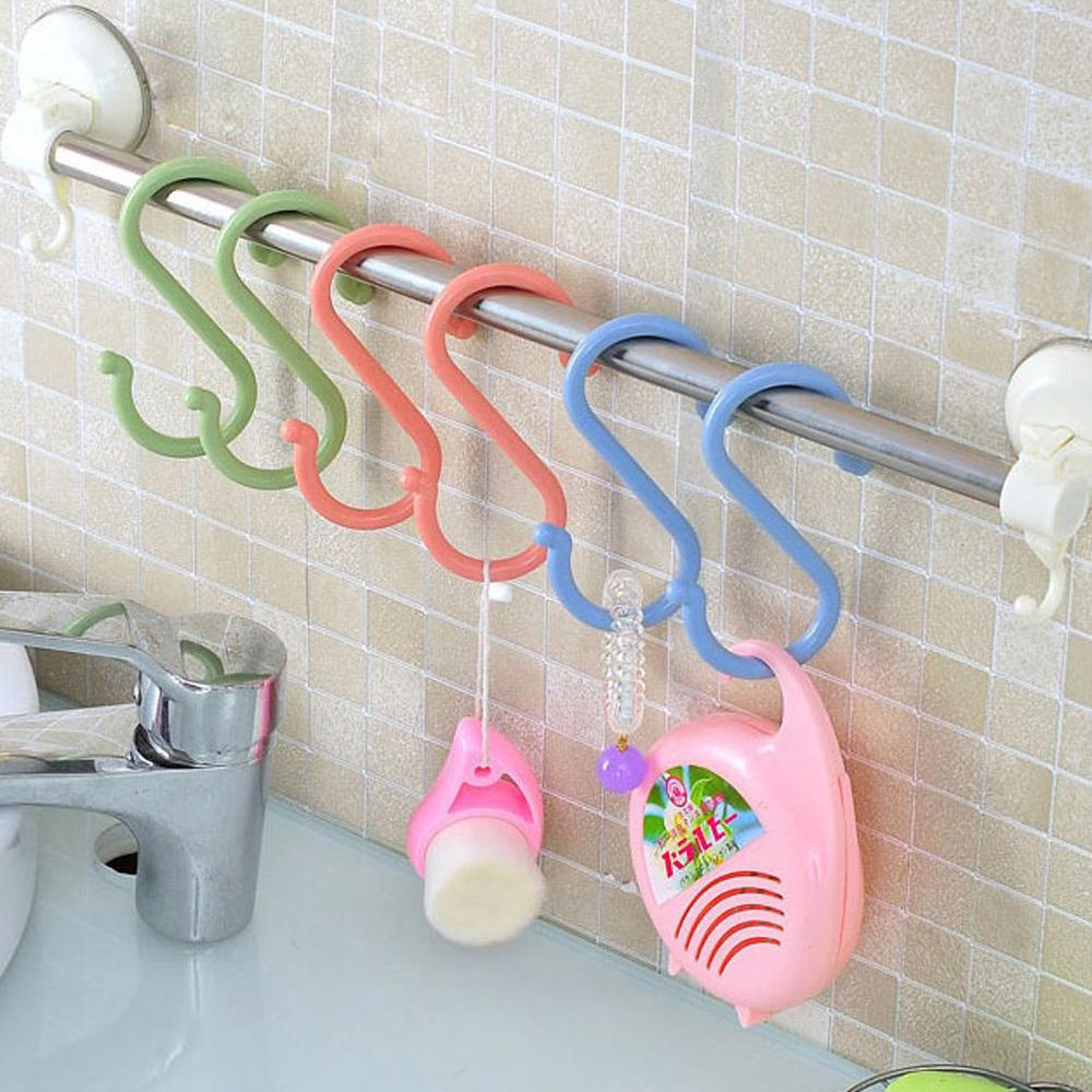 Móc Treo Khăn Hình Chữ S Giá Đỡ