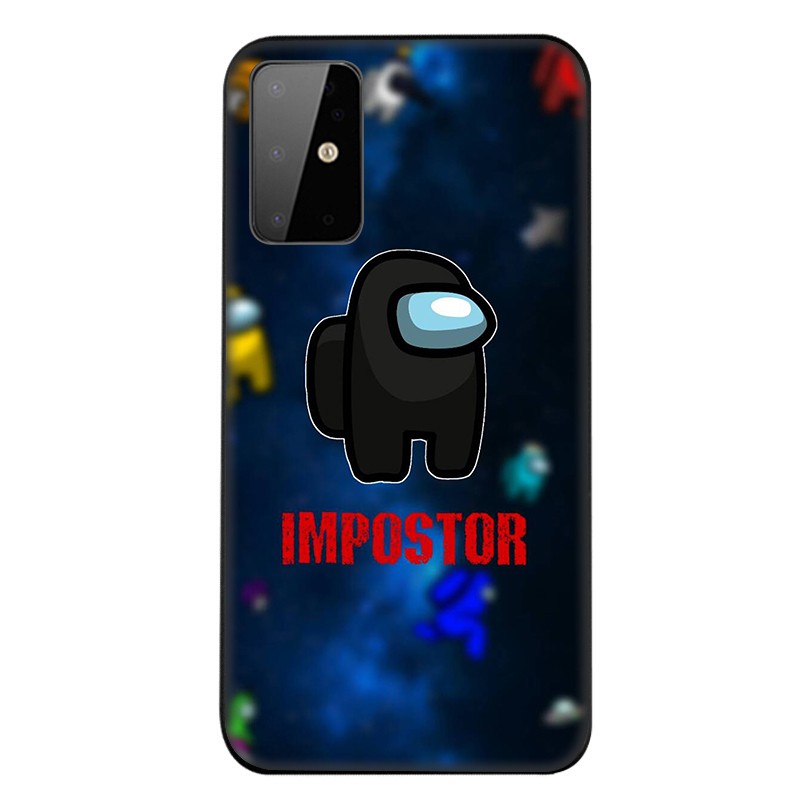 Samsung Galaxy A31 A02 M02 A12 A32 A52 A71 F62 M62 Casing Soft Case 2SF Among Us Game mobile phone case