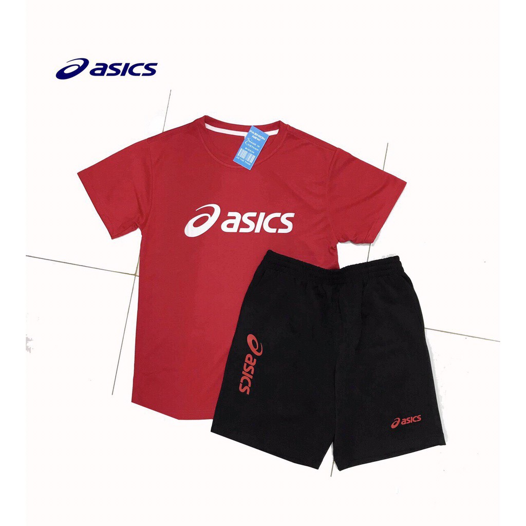 SET BỘ ĐỒ THỂ THAO NAM, THUN THỂ THAO MỀM MẠI ASICS | BigBuy360 - bigbuy360.vn