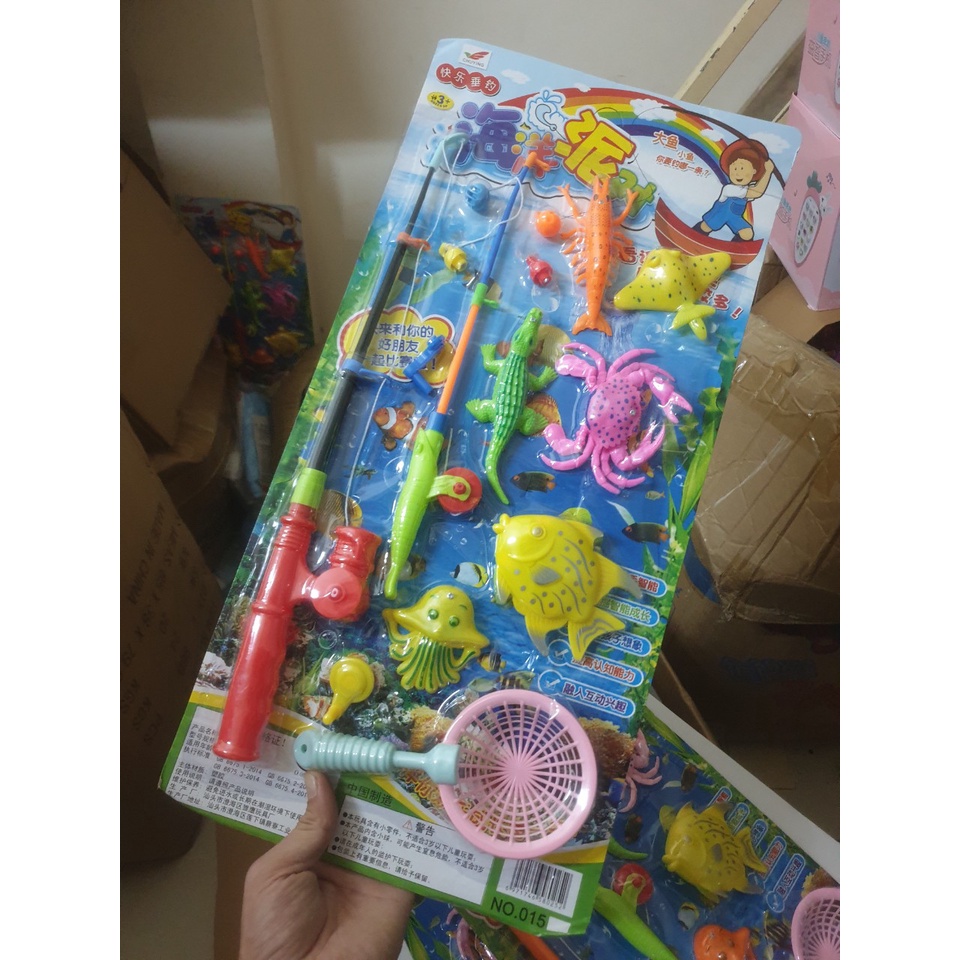 Đồ chơi câu cá có nhạc chạy pin cho bé