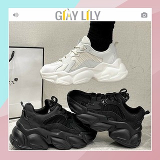 Giày thể thao nữ Shougo chất da siêu đẹp độn đế cao giá rẻ