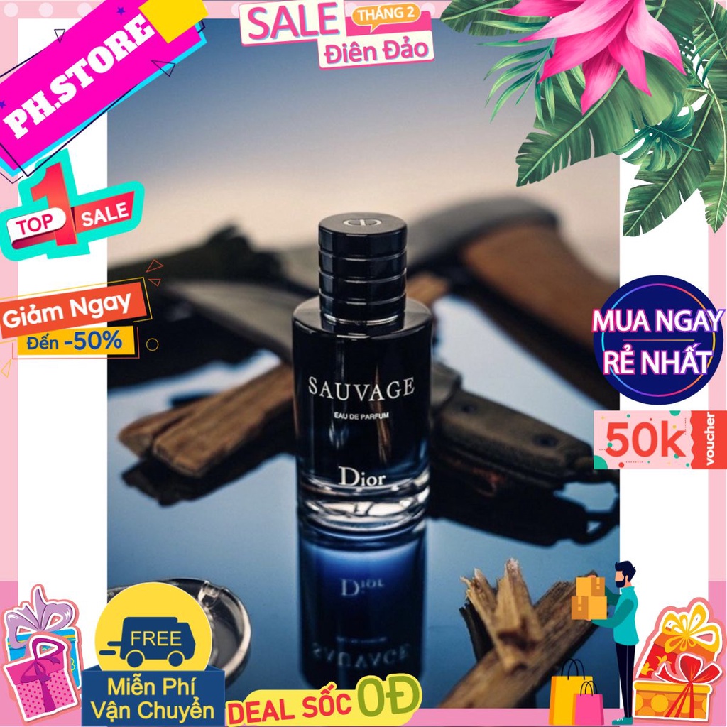 ✅ Mẫu thử chính hãng Dior Sauvage (5ml/10ml/20ml) #CHUYÊNNƯỚCHOASHOP#