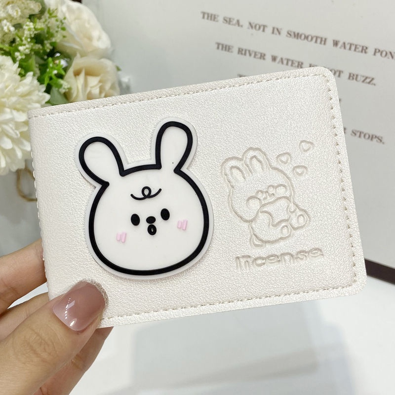 Ví da đựng bằng lái xe họa tiết hoạt hình sáng tạo dễ thương cho nữ