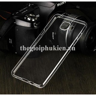 Ốp lưng dẻo tpu cho galaxy a9/ a9 pro silicon trong suốt