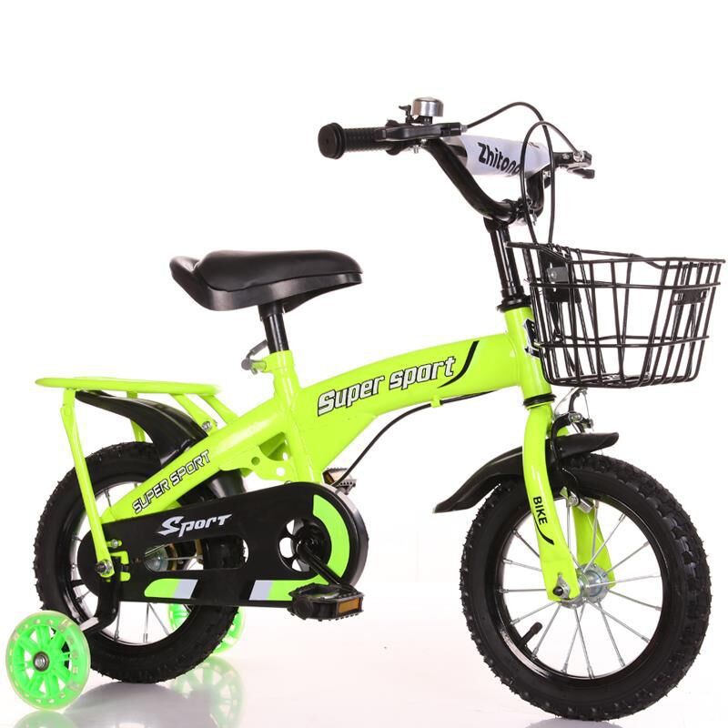xe đạp cho bé bánh 12-16inch xe tập đi trẻ em 2 bánh phụ có đèn Nháy