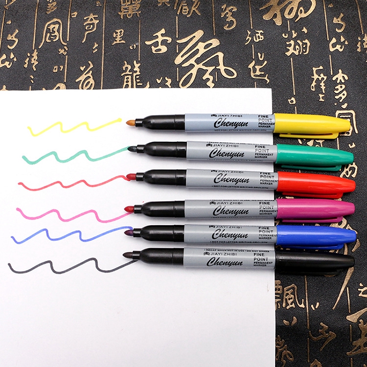 Set 6 Bút Màu Xăm Hình Nghệ Thuật