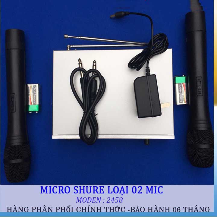 Micro karaoke không dây UT 2458