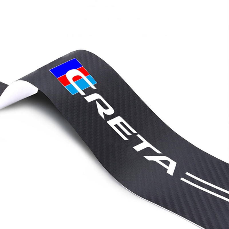 Bộ 4 Miếng Dán Bảo Vệ Cửa Xe Hơi Hyundai Creta Ix25 Elantra Santa Chất Liệu Da