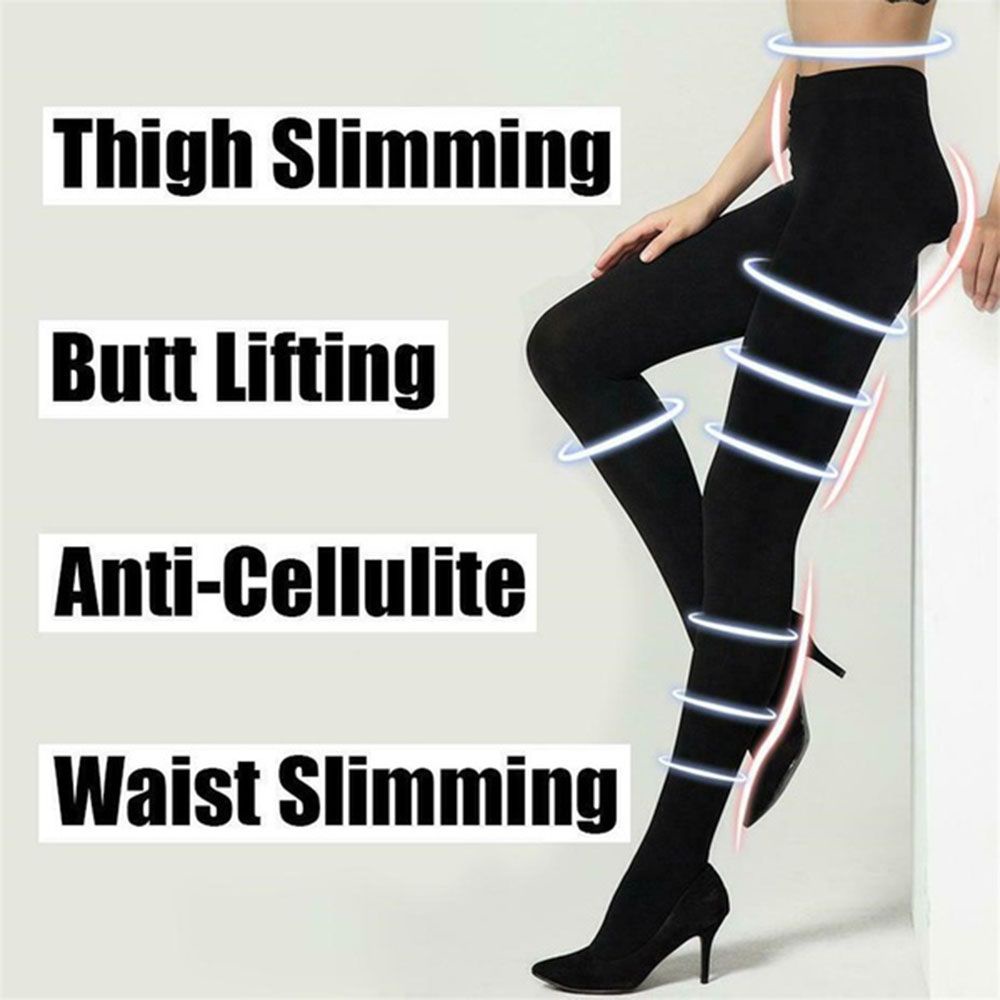 Bebetterm 1Pc Women Leggings Women's Fashion Butt Lifting Leg Shaper Slimming Tights Stocking