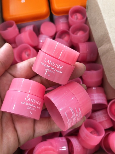 Mặt nạ môi LANEIGE Lip Sleeping Mask [ Berry] - Mini Size 3gr | Mask dưỡng môi