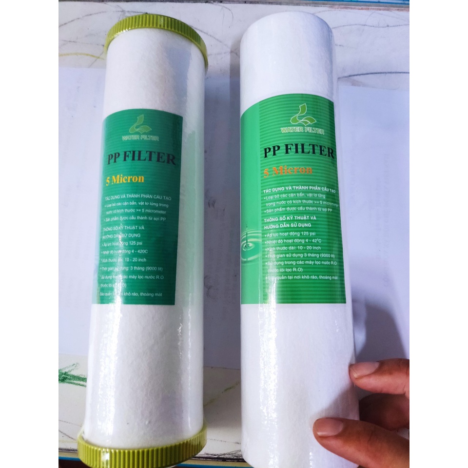Bộ 3 Lõi lọc cho hệ thống lọc nước
