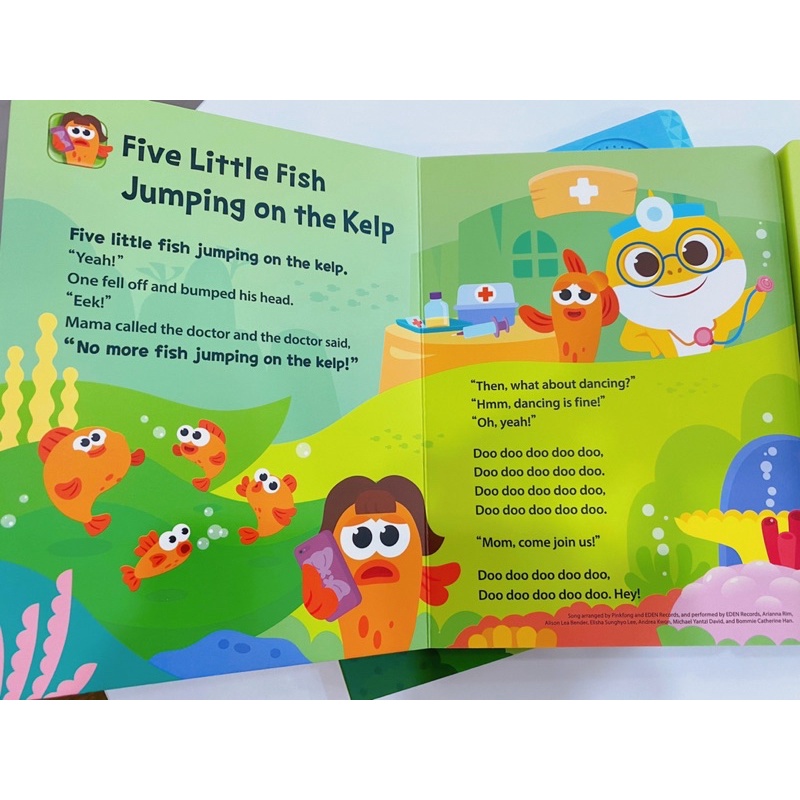 Baby Shark Sound Book- Sách Âm Thanh