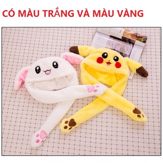 Nón tai thỏ giật mũ tai thỏ giật CÓ SẴN