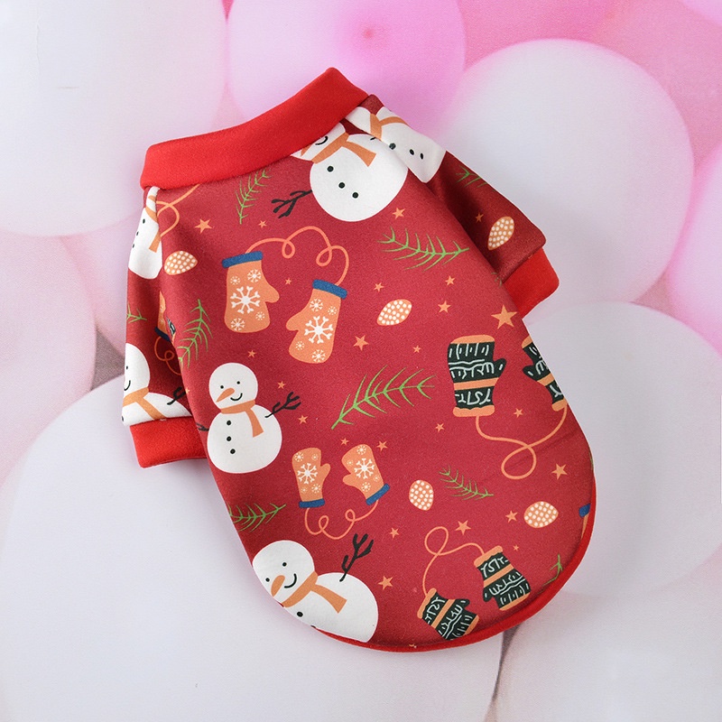 Áo cho Chó Mèo Mặc Noel - Quần Áo Cho Mèo Mùa Giáng Sinh