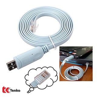 Cáp Lập Trình Cisco - Console USB To RJ45