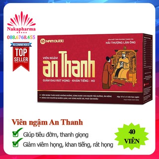 ✅ [10 TẶNG 1] Viên kẹo ngậm An Thanh Nam Dược – Giúp giảm đau rát họng, thanh giọng, cho giọng nói khỏe mạnh, trong sáng