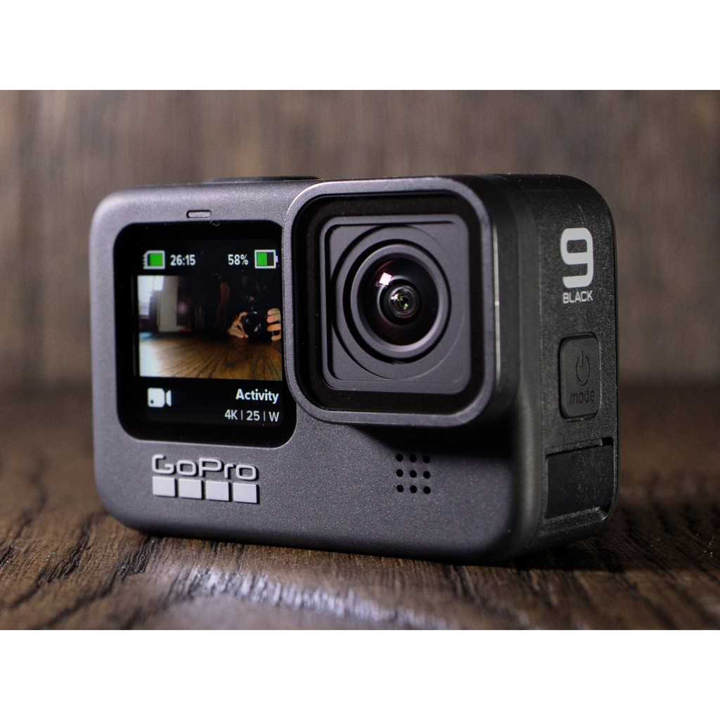 Máy quay Gopro 9 Black  - Quay 5k - 23.6MP - Tặng thẻ nhớ 64gb - Mới 90%
