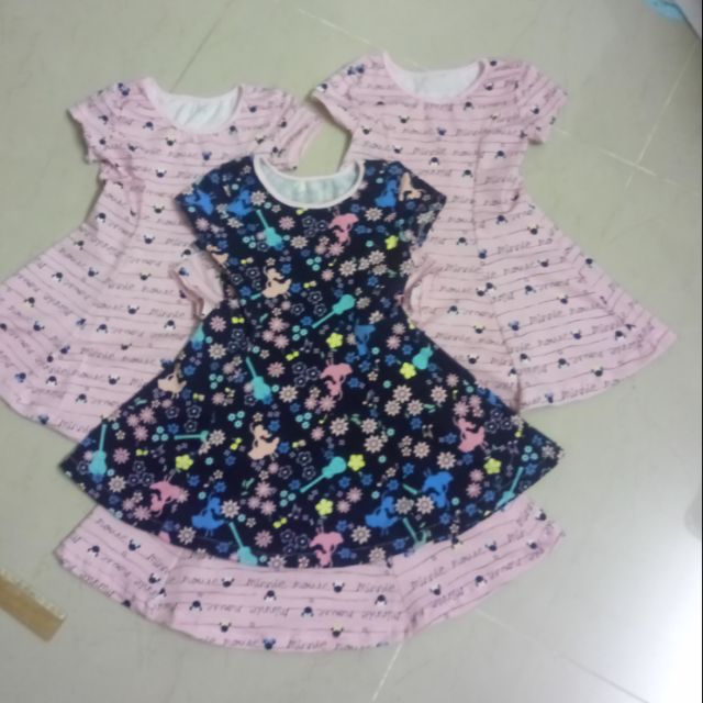 Đầm xòe 6 mảnh cho bé