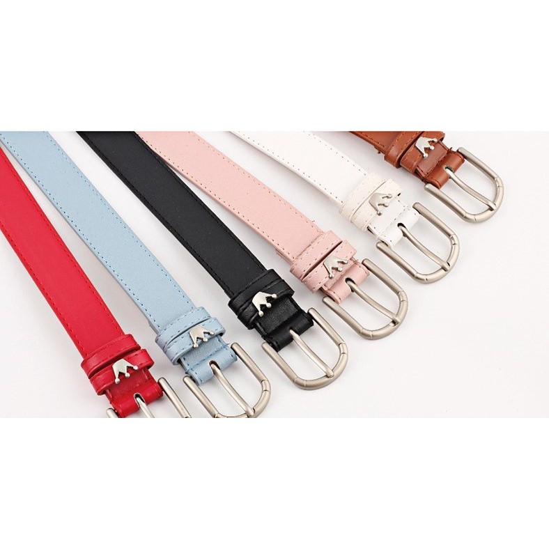 Thắt lưng nữ đai vương miệng cá tính 2.8cm (Hỗ trợ cắt, bấm lỗ dây nịt) TL075 - Thắt Lưng Giá Tốt