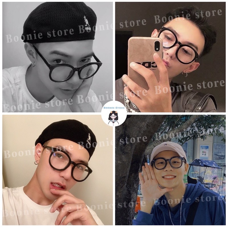 Gọng kính tròn to loại gọng dày hot tiktok | BigBuy360 - bigbuy360.vn