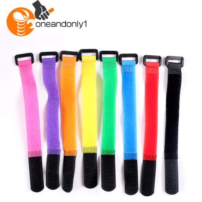 Set 4 Dây Đai Nylon Cố Định Cần Câu Cá Có Khóa Dán Thần Kỳ