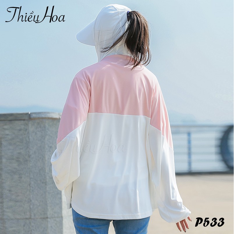 Áo Khoác Nữ Trung Niên Form Rộng Kaki dù cao cấp sang trong trẻ trung mặc mát mẻ chống nắng, chống gió cực tốt P533 | BigBuy360 - bigbuy360.vn