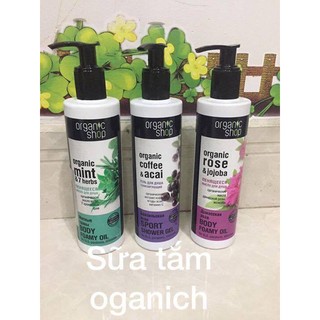 Sữa tắm organic shop