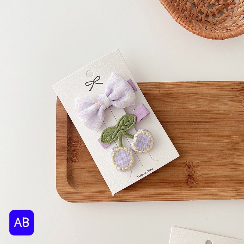 Sét 2 chiếc cặp tóc cho bé yêu