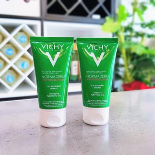 Gel Rửa Mặt Da Dầu Mụn Vichy Normaderm Phytosolution (50ml)