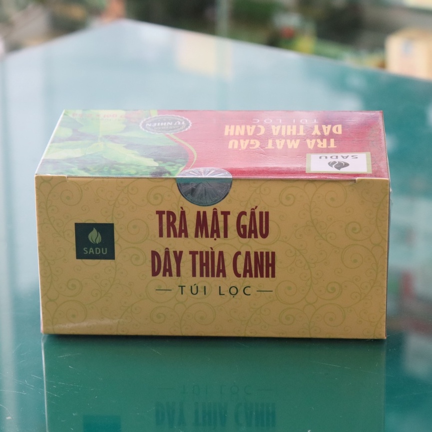 Trà mật gấu- dây thìa canh Sadu hỗ trợ giúp ổn định đường huyết, ngăn ngừa và giảm biến chứng tiểu đường (60 gói)