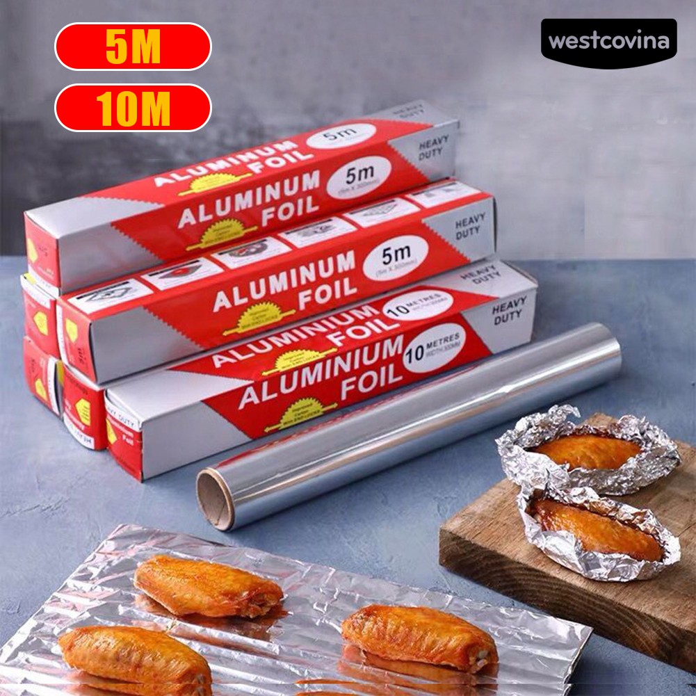 Cuộn giấy bạc nướng bánh chống dính 5m/10m